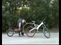 oxtail bicycle trailer mounting and turning