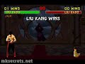 Mortal Kombat II - Babality - Liu Kang