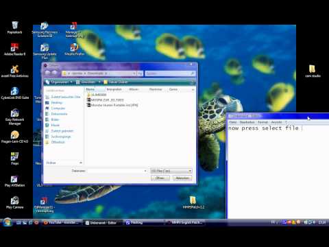 how to patch mhp3rd hd