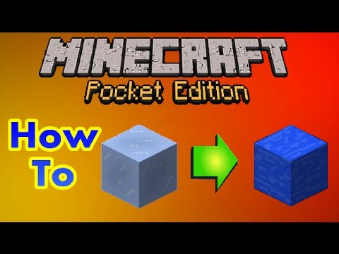 how to collect ice blocks in minecraft pe
