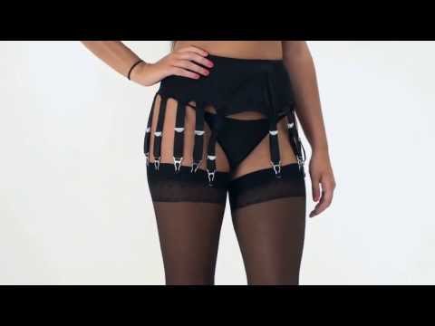 how to use a suspender belt
