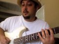 Learn how to play blues lead guitar create licks practice - Mixolydian and Blues Study Part 3
