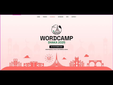 WordCamp Dhaka 2025 | Bangladesh’s Biggest Open Source Event