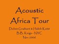 acoustic africa tour @ b.b. kings - nyc