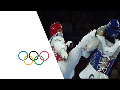 taekwondo - Full replay of the final of the men's Taekwondo +80kg gold medal match, 11 August at the London 2012 Olympic Games. Italy's Carlo Molfetta defeats Gabon's An...