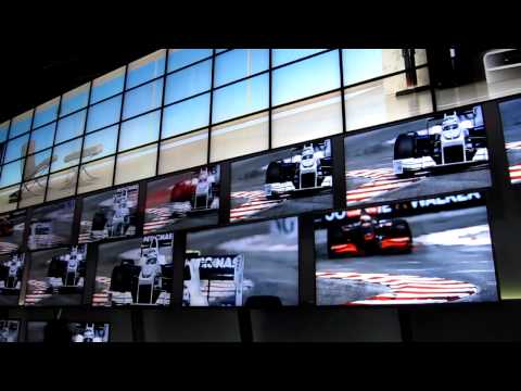 LG video wall at CES 2011 in Las Vegas_Digital signage h�rek. Heti legjobbak