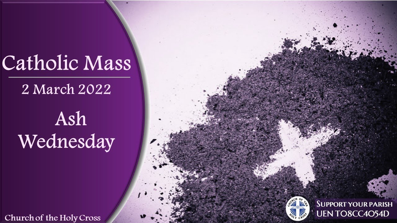 Catholic Mass | Ash Wednesday 2 March 2022 | Online Mass