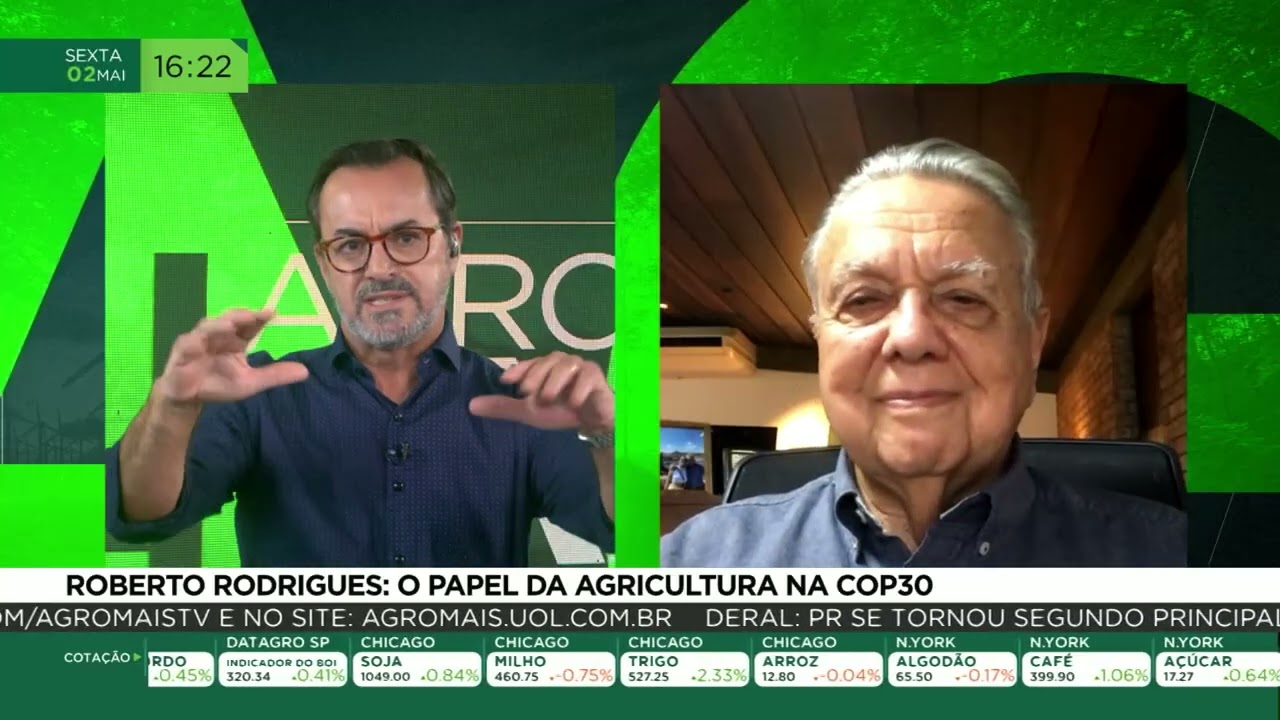 Roberto Rodrigues: o papel da agricultura na COP30