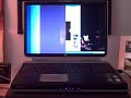 HP Pavilion zd8000 problem: Half my screen is dead