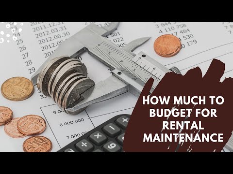 how to budget for home maintenance