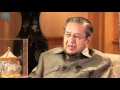 Jacqueline Chow interviewing Tun Dr. Mahathir bin Mohamad, Former Prime Minister of Malaysia