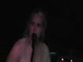Chantel McGregor performing Had To Cry Today on 16.6.07