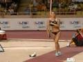 Isinbaeva Breaks Pole Vault World Record Again