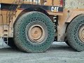 pewag tire/tyre protection chains: open pit mining