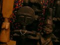 African Art with Irish Pillow African Art with Irish Pillow