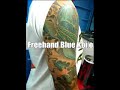 blue koi tattoo blue koi tattoo