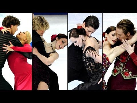 Before Sochi 2014. Ice Dance: Virtue-Moir, Davis-White, Bobrova-Soloviev, Pechalat-Bourzat.