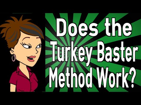 how to use a turkey baster to get pregnant
