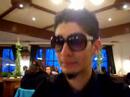 Jivan's famous and hilarious EUROPE 07 british impression.And he does it all wearing my sunglasses. hahaIt's a little hard to hear cause the restaurant is noisy.
