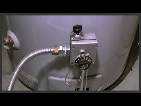 how to drain a water heater