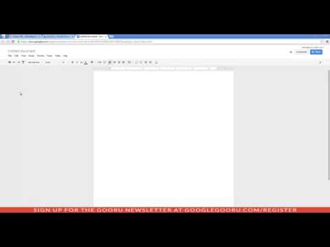 how to create google doc