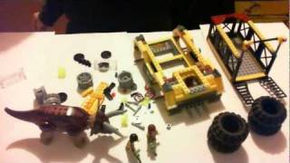 Lego Dino 2012 5885 Triceratops Trapper Time Lapse Buiilding