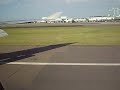 QF8012, landing and rollout in Sydney