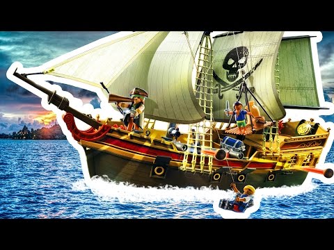 PLAYMOBIL deutsch Piraten - Piraten Beuteschiff - Pandido TV