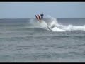 Wave riding freestyle jetski at Pauanui Wave riding freestyle jetski at Pauanui