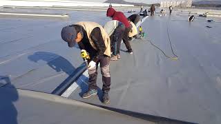 video thumbnail Single ply Roofing system (WATER-GUARD) youtube