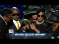 Paris Michael Katherine Jackson at memorial 'I love him so much' HD