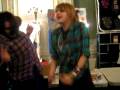 Juliet and Tommy Simms Doing the Carlton Dance in SF