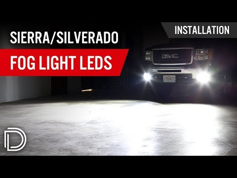 How to Install LED Fog Lights on GMC Sierra / Chevy Silverado