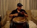 Zézinho Kabake tocando Ijexá