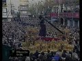 Cristo de los gitanos en campana 2008. Levant� al  pulso