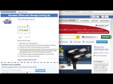 Parts train coupon code