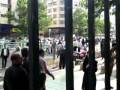 protest in front of tehran university
