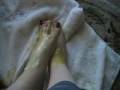 Sex, Messy Condiment Foot Rubdown Sex, Messy Condiment Foot Rubdown