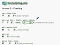 Learn Mandarin Chinese Lesson 2 - Greetings