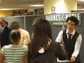 check out the jobros shutting down the 5th avenue nyc barnes & noble to sign copies of their new book! go to popstaronline.com and myspace.com/popstarmagazine for more!