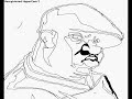 Biggie Smalls speed painting on MS Paint