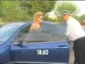 YULDUZ USMONOVA new york. driving a car , must popular uzbek singer. orlando
