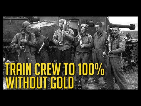 how to train crew faster wot