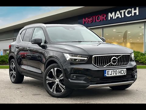 used volvo xc40 20 b4 mhev inscription pro auto euro 6 in black ej70hcu