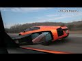 Lamborghini LP640 ride + flybys