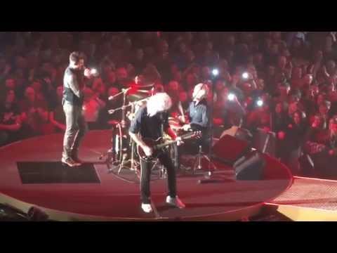 “Queen + Adam Lambert” “Full Concert Nearly” “Nottingham Arena” “24/01/15”
