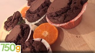 Moelleux au chocolat et aux clémentines