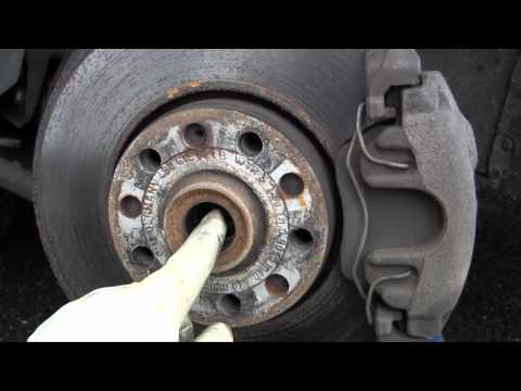 How to remove, install axle shaft, inspect clicking CV joint, VW Passat and Audi A4 A6 DIY driveaxle