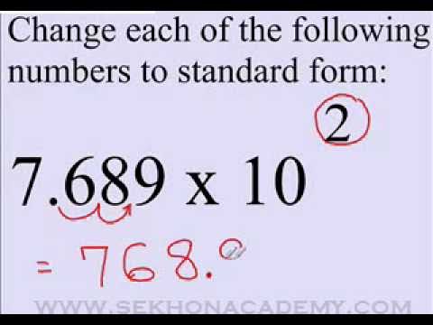 how to write in scientific notation