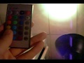 (uploaded by vvzvlad)&nbsp;E27 3W 110-Lumen 6500K RGB Multicolored IR Remote 